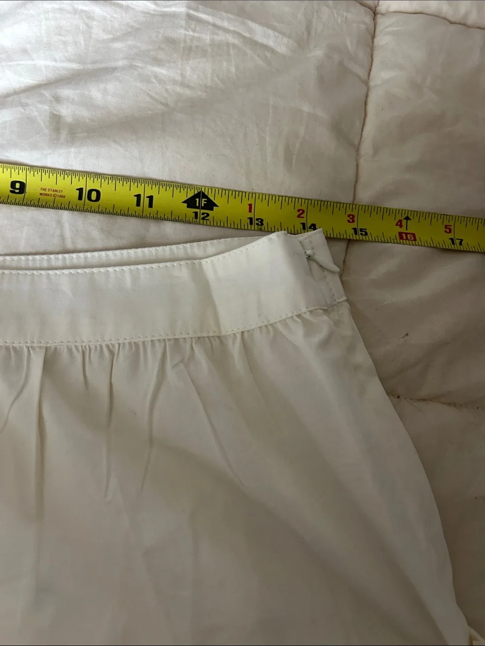 Topshop tiered ivory maxi skirt NEW Size Small